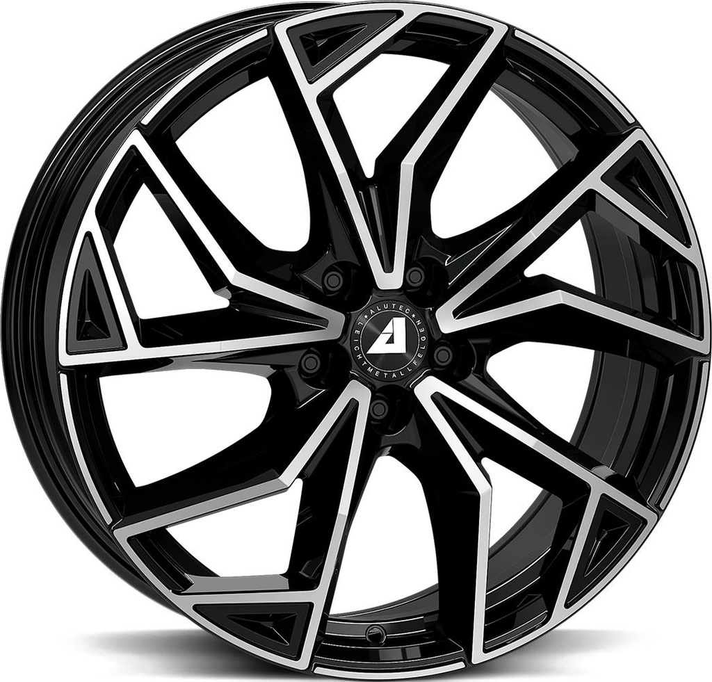 ALUTEC ADX.02 DIAM BLACK POL 7.5x18 4/108 ET18 CB65.1