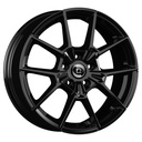 DIEWE NEVE GLOSSY BLACK 7.5x18 5/108 ET50 CB63.4